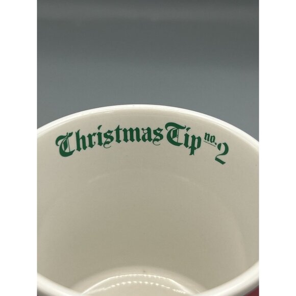 VTG Garfield Mug Christmas Tip 2 Better to Get Than Give Office Humor - Picture 5 of 7